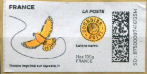 Doodle. Green Dove. Redesign no Laposte Logo