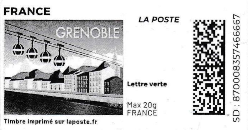 Grenoble. Redesign without laposte logo