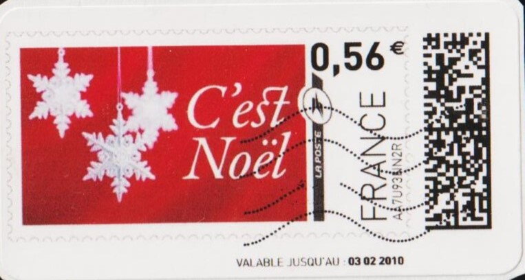Three Silver Stars. It's Christmas. C'est Noel