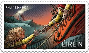 Stamp, Royal National Lifeboat Institution, Bicentenary, Ireland,  , Lifeboats, Rescue Services