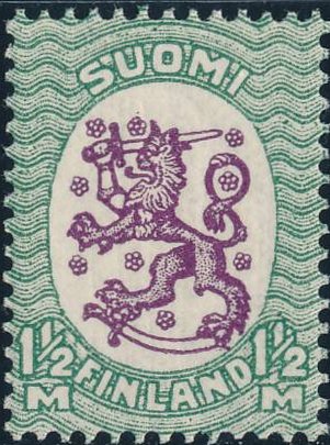 Definitive series I. Watermark swastika