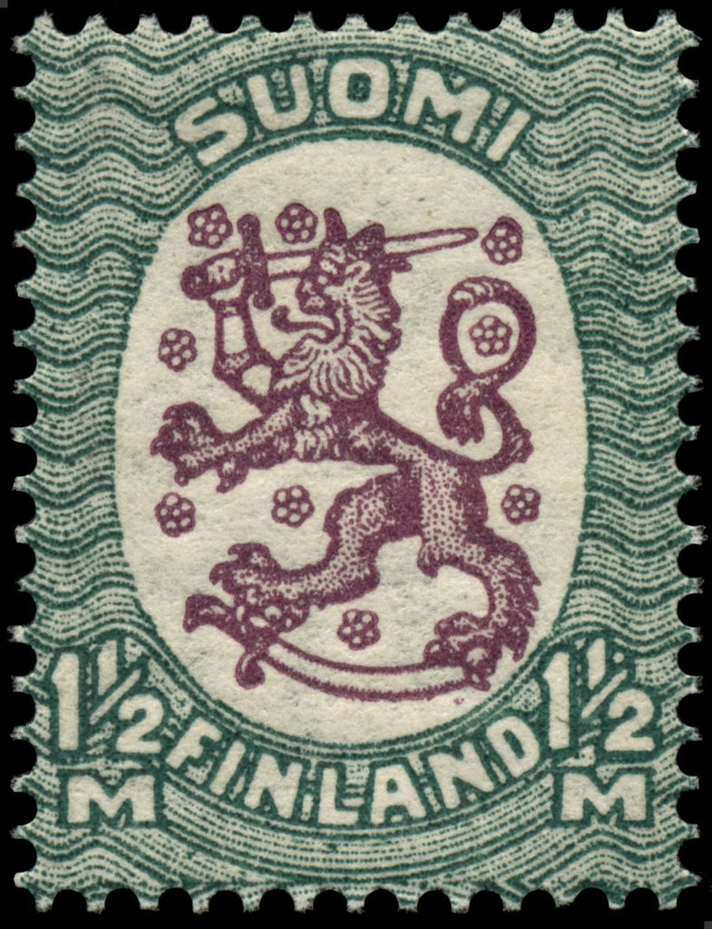 Definitive series I. Watermark swastika