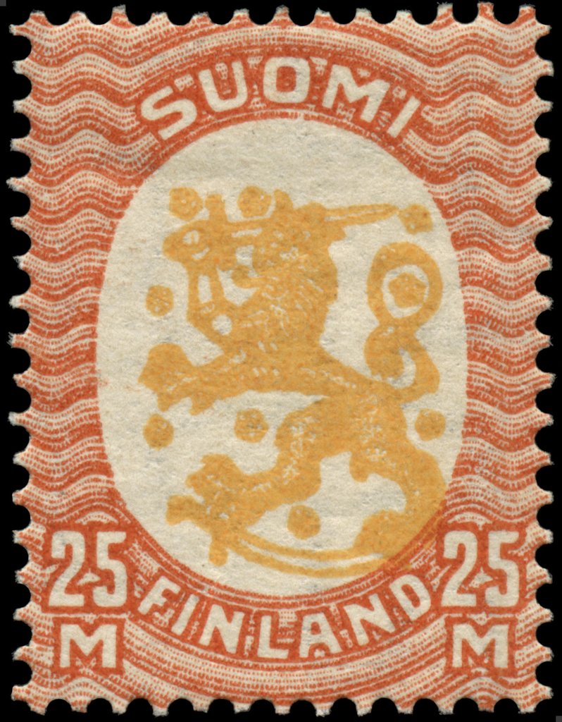 Definitive series I. Watermark swastika