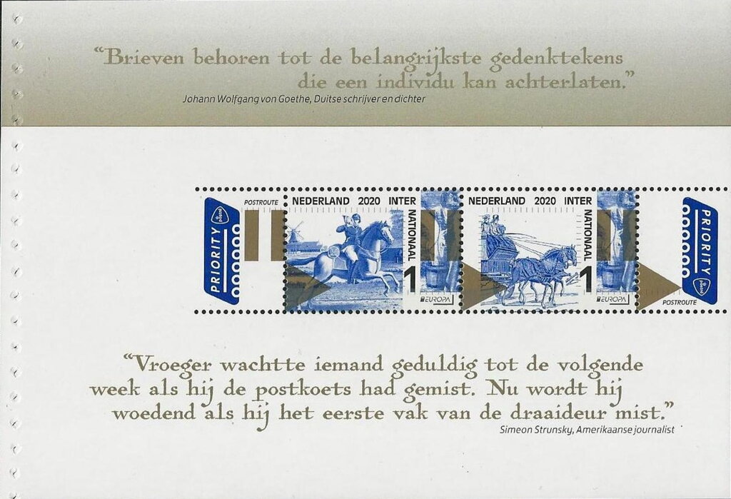 Prestige Booklet 88: Old Postal Routes