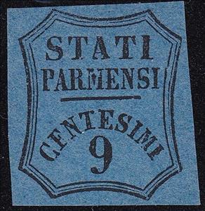 Stamp, Newspaper Tax, Parma,  , Numbers