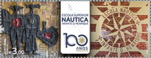 Stamp, Nautical College Infante D. Henrique, Portugal,  , Military Forces, Schools