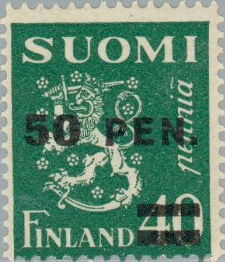 Coat of arms- Surcharge