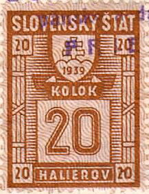 Revenue stamps - 1st issue (1939)