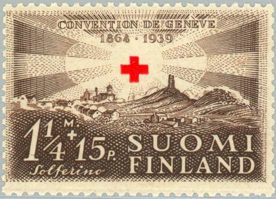 Red Cross over the Solferino Battlefield