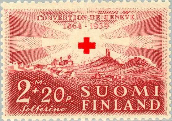 Red Cross over the Solferino Battlefield
