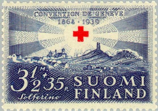 Red Cross over the Solferino Battlefield