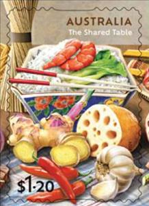 Stamp, East Asian Cuisine, Australia,  , Gastronomy