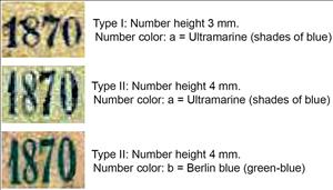 Stamp, Stempel Marke 1870 10fl, Austria,  , Numbers