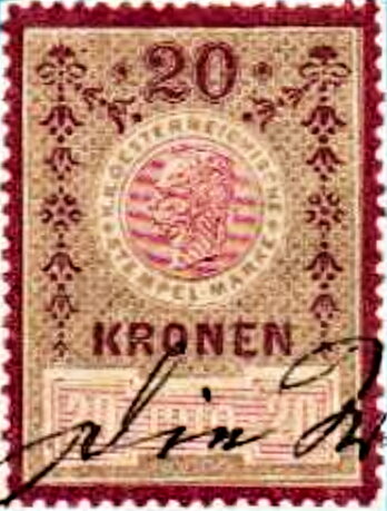 Stempel Marke 1910