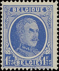Stamp, King Albert I - Type Houyoux, Belgium,  , Famous People, Heads of State, Kings, Men, Royalty