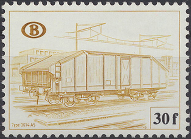 Railway Stamp: Carriage Type 3614 A5