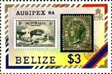 "AUSIPEX '84" Int. Stamp Exhibition, Melbourne