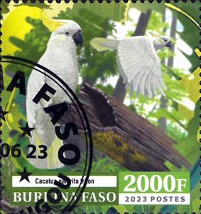 Stamp, Parrots, Burkina Faso,  , Animals (Fauna), Birds, Parrots