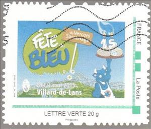 Stamp, Fete Blue 2015 Villard-de-Lans, France,  , Festivals
