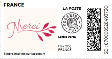 Merci without Laposte logo