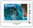 Touloulou cyan masked dancer