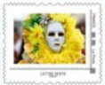 Touloulou yellow masked dancer