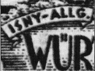 Stamp, Skiers, city view, Germany, French Occupation of Wurttemberg,  , Skiing, Sports, Townscapes / City Views, Winter Sports