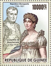 Empress Josephine de Beauharnais and Emperor Napoleon