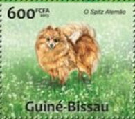 Stamp, Dogs, Guinea-Bissau,  , Animals (Fauna), Dogs, Mammals