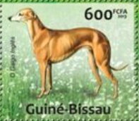 Stamp, Dogs, Guinea-Bissau,  , Animals (Fauna), Dogs, Mammals