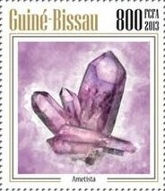 Stamp, Minerals, Guinea-Bissau,  , Minerals