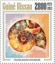Stamp, Minerals, Guinea-Bissau,  , Minerals