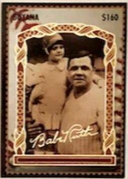 Babe Ruth With Daughter