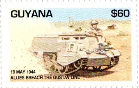 British Bren-Gun Carriers at the Gustav Line (19 May 1944)