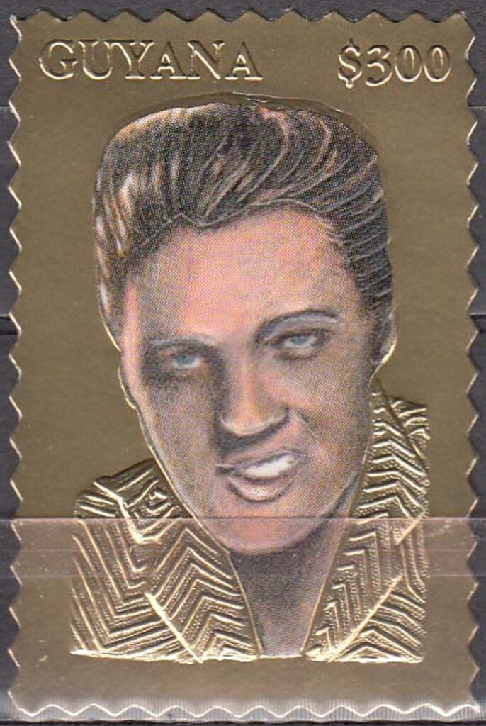 E. Presley (1935–1977), American Rock Singer and Guitarist