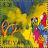 Israelites with Tree at Left