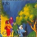 Israelites with Tree at Right