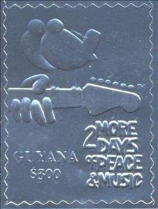 Stamp, Poster from 1994, Guyana,  , Birds, Festivals, Music, Musical Instruments, Promotional Posters
