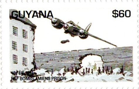 R.A.F. Attacking Amiens Prison (18 February 1944)