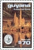 Stamp, Rock Pinnacles, Mono Lake, Guyana,  , Landscapes, Mountains