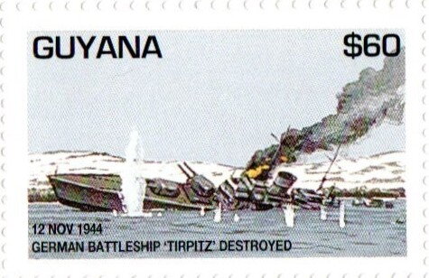 Sinking of Tirpitz (German Battleship) (12 November 1944)