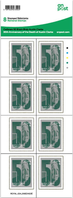 Full Pane, Austin Clarke, Author, Ireland,  , Authors, Famous People, Literary People (Poets and Writers), Literature, Men