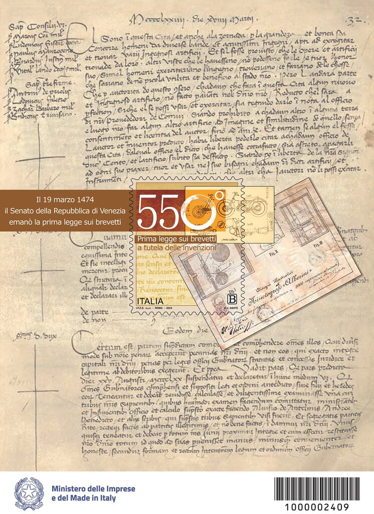 First Patent Law, 560 Years