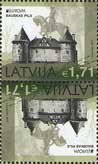 Tete-Beche, Europa - Bauskas Castle, Latvia,  , Architecture, Buildings, C.E.P.T. / Europe, Castles, Fortresses / Strongholds