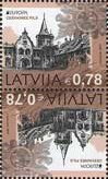Tete-Beche, Europa - Cesvaines Castle, Latvia,  , Architecture, Buildings, C.E.P.T. / Europe, Castles, Fortresses / Strongholds