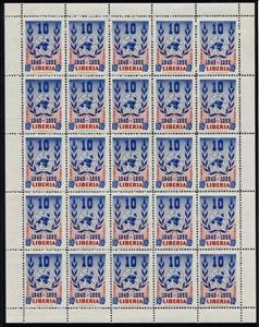 Full Pane, Symbols, Liberia,  , U.N.O.