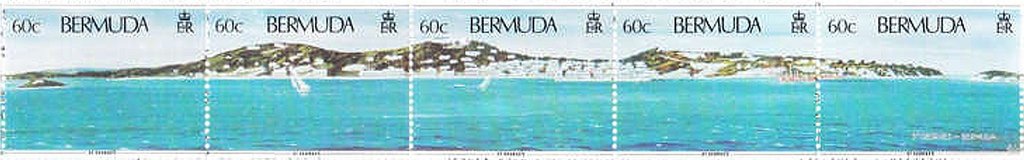 Strip of 5, St. George's Panaromas