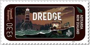 Stamp, Dredge, New Zealand,  , Video Games