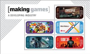 Souvenir Sheet, Making Games : New Zealand Video Games, New Zealand,  , Video Games