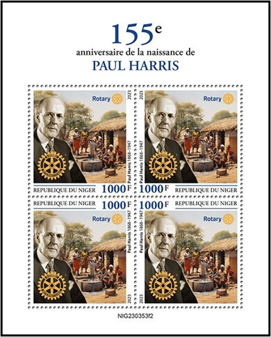 155th Anniversary of the Birth of Paul Harris